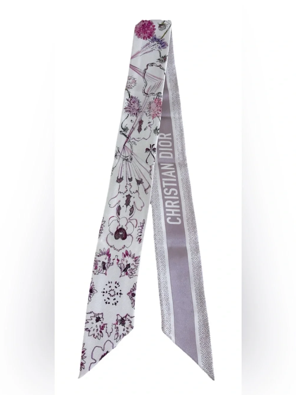 Dior Jardin D’hiver Mitzah Silk Scarf